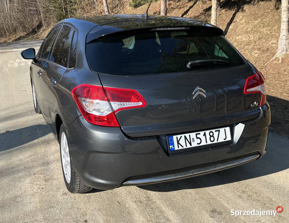 Citroen C4 B7 2012r 160 przebiegu 16 benzyna 120 małopolskie Nowy Sącz