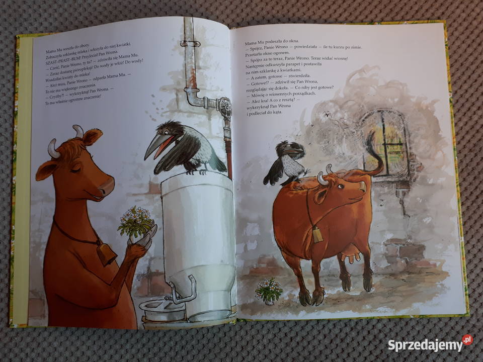 Mama Mu sprząta Jujja Wieslander Tomas Rok wydania 2008 Kraków