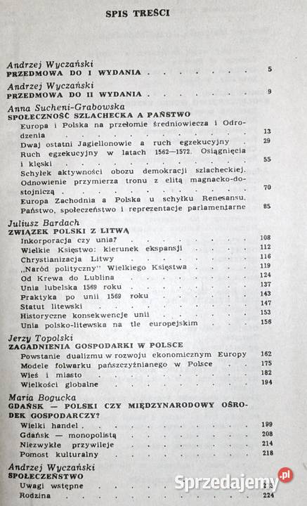Polska w epoce odrodzenia red Andrzej Wyczański Chełm