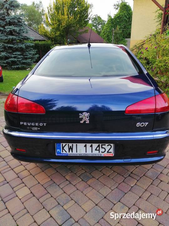 Peugeot 607 27 lifcie Platinium automatyczna Wieliczka