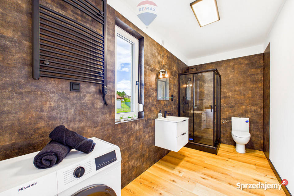 Nowy dom w zabudowie bliźniaczej lewa strona 7927zł/m2 Galewice