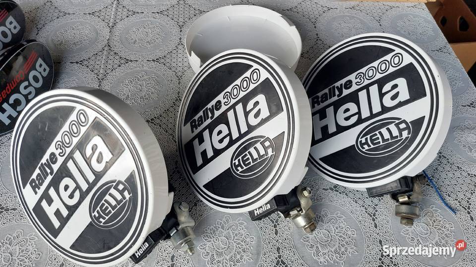 Halogeny Hella Rallye 3000 fi200 mm dolnośląskie Miłków sprzedam