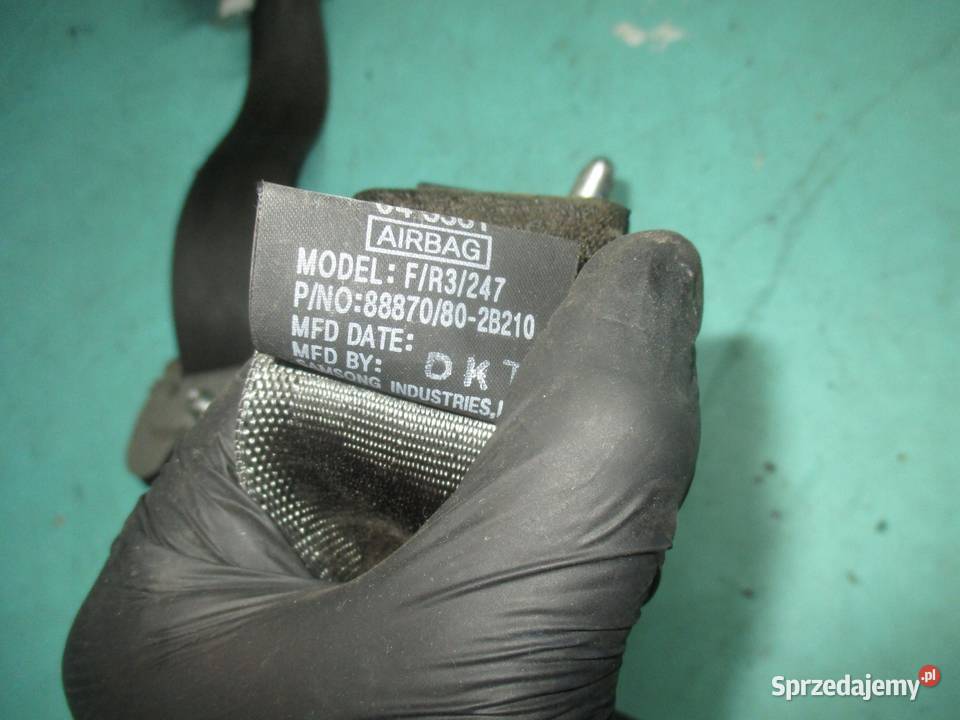 HYUNDAI SANTA FE II 09r pas bezpieczeństwa lewy