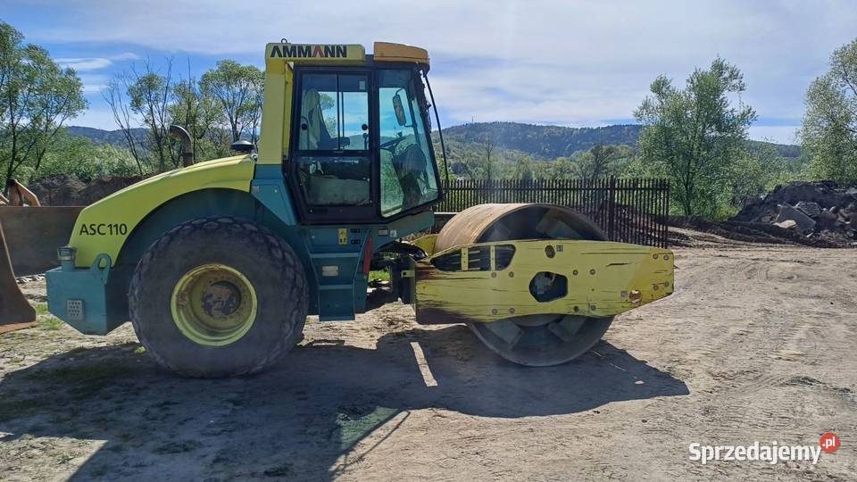 Walec Drogowy Ammann ASC110 małopolskie Tuchów