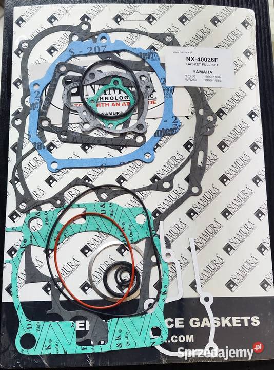 NAMURA KOMPLET USZCZELEK YAMAHA YZ 250 9094 WR