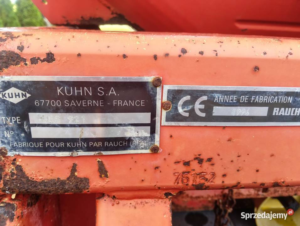 Rozsiewacz nawozu Kuhn MDS 921 Maszyny rolnicze Liwki Szlacheckie