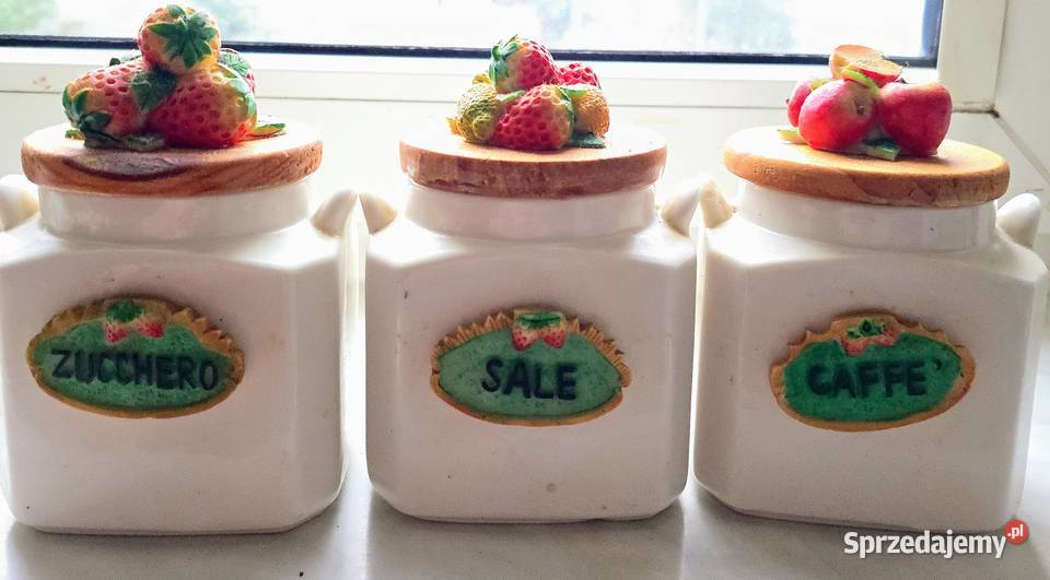 Pojemniki na przyprawy ceramiczne świętokrzyskie Kielce