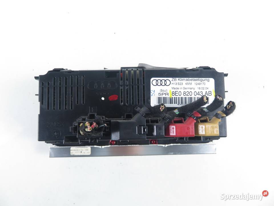 KLIMATRONIK AUDI A4 B6 Avant 8E5 8E0820043AB