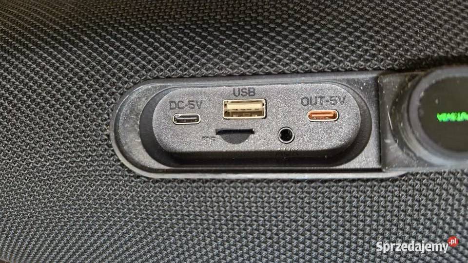 Głośnik Bluetooth ZEALOTS87 80W Oryginalny Pasek Łódź