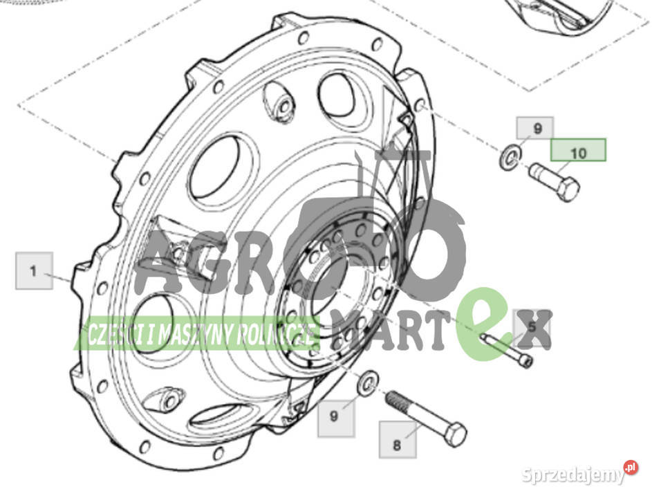 R131667 ŚRUBA KOŁA JD dolnośląskie Wichrów sprzedam