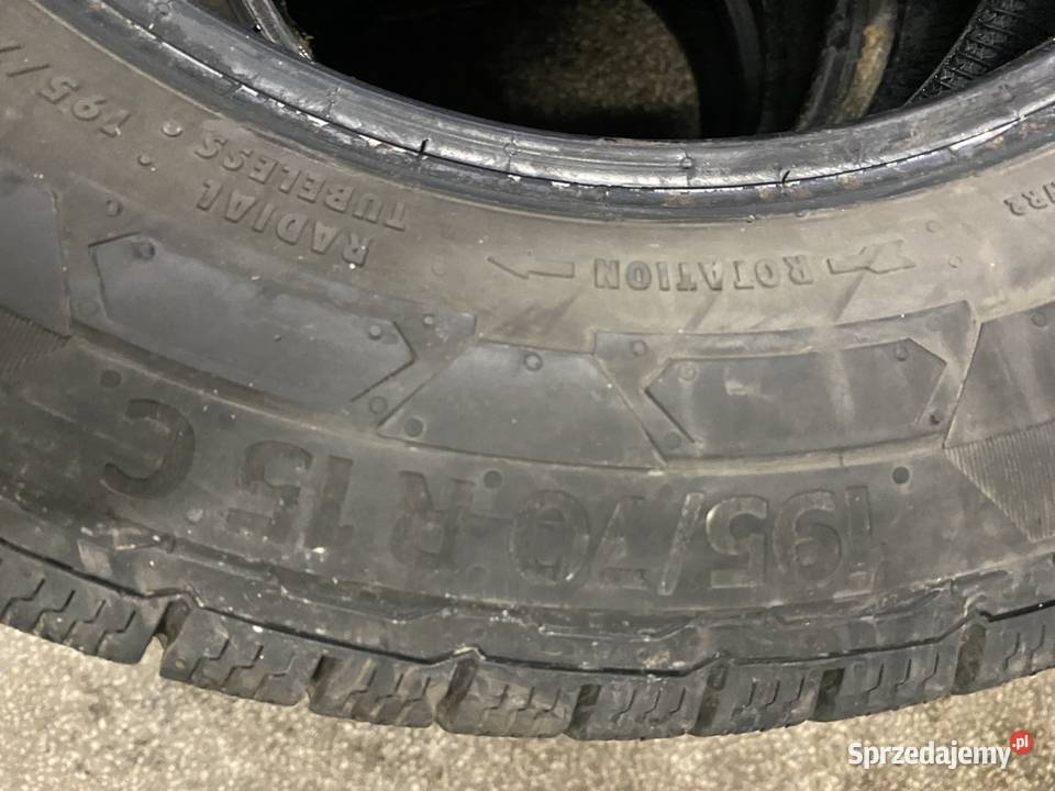 Opona używana continental 19570R15 C podlaskie Łomża