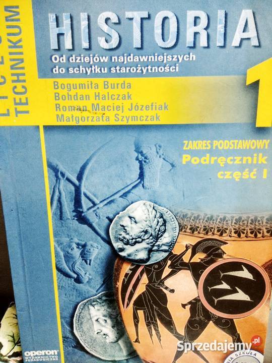 Historia 1 operon starożytność outlet książki Warszawa sprzedam