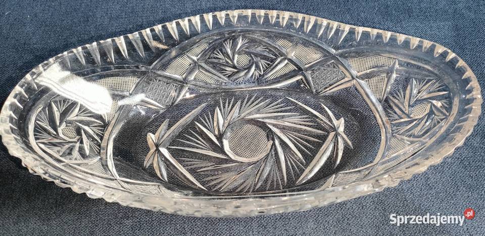 Zestaw szkła kryształowego misy popielniczka i Bielsko-Biała