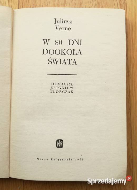 W 80 dni dookoła świata Juliusz Verne Warszawa