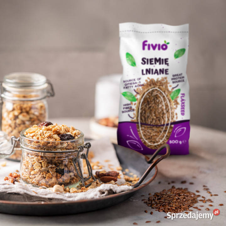 Siemię lniane 500g Brzozów