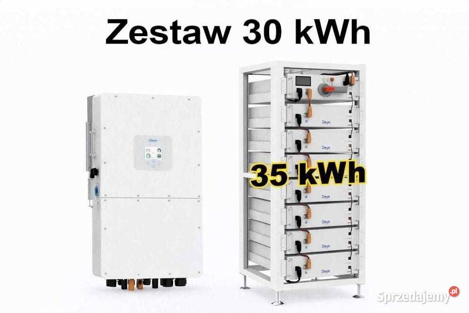 Zestaw Magazyn Inwerter HV 30 kW 35 kWh sprzedam