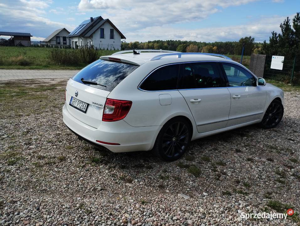 Skoda Superb 2014 DSG biały pomorskie Bytów