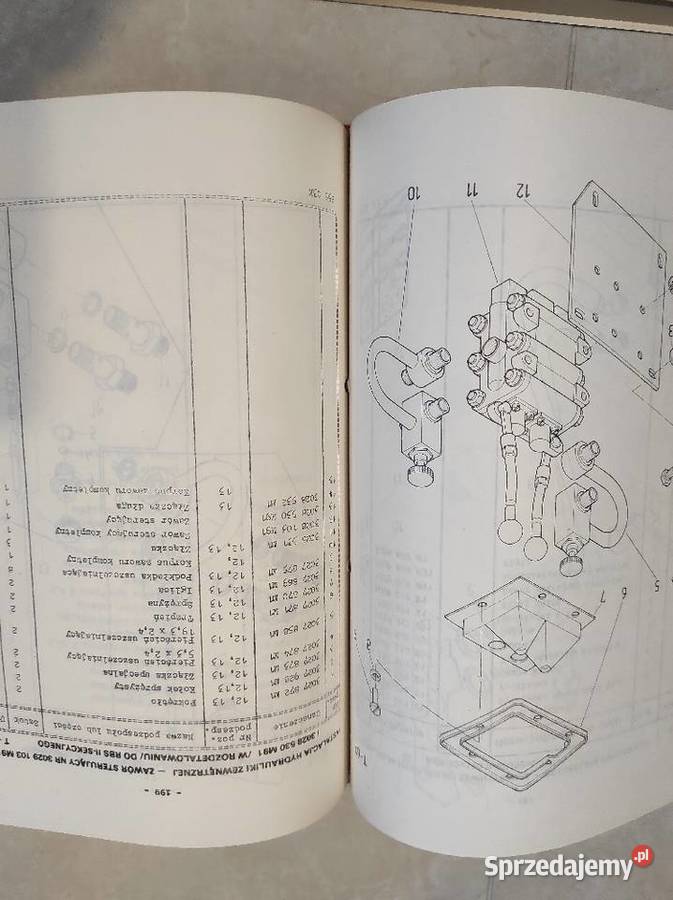 Katalog MF Massey Ferguson 255 z kabiną PRLu Części zamienne mazowieckie