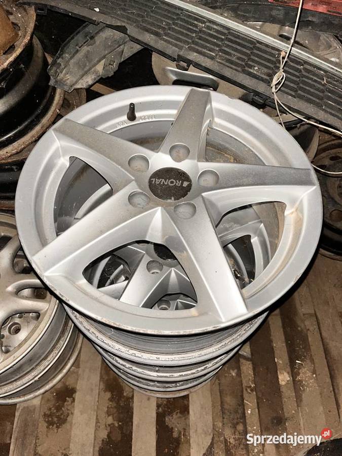 Alufelgi RONAL 16 VW Audi Skoda Seat Średnica 16" Zajezierze
