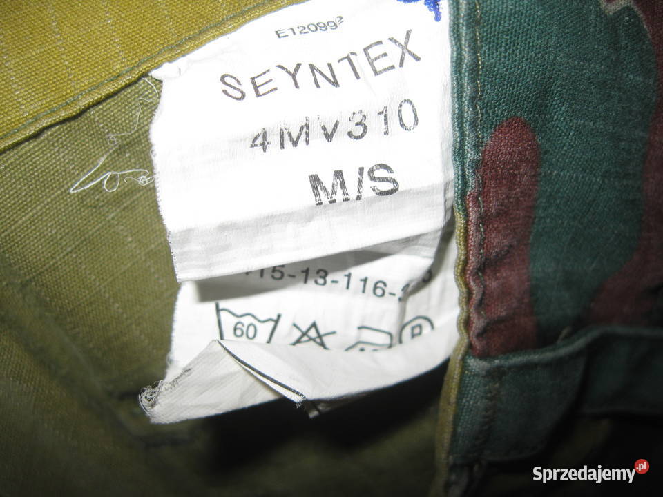 Mundur wojskowy BELGIA camo 1681728086 MS lubuskie Żary sprzedam