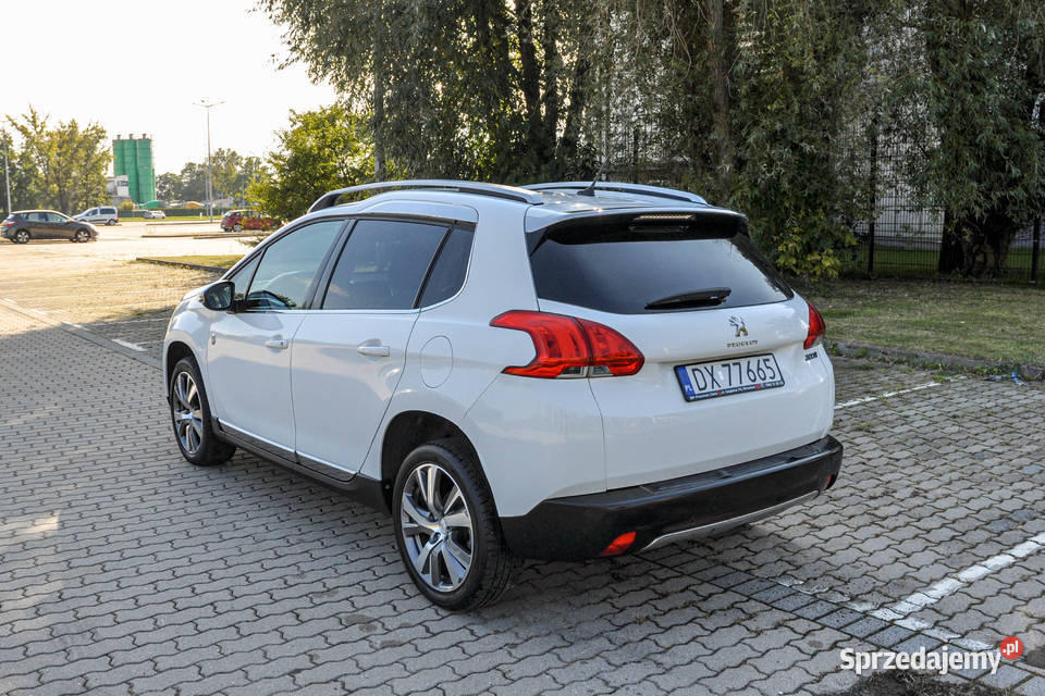 Peugeot 2008 2015r 107 Skóry Bezwypadkowy Wrocław