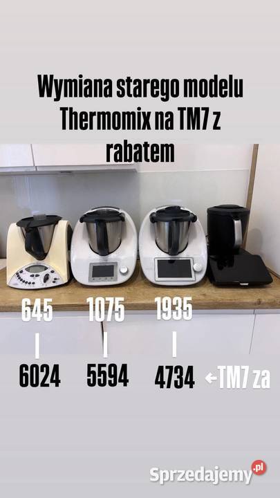 Wymiana Tm 6 na Thermomix 7 lub kupno Darmowa prezentacja