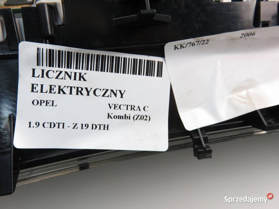 LICZNIK OPEL VECTRA C 19 CDTI 13193087PE małopolskie