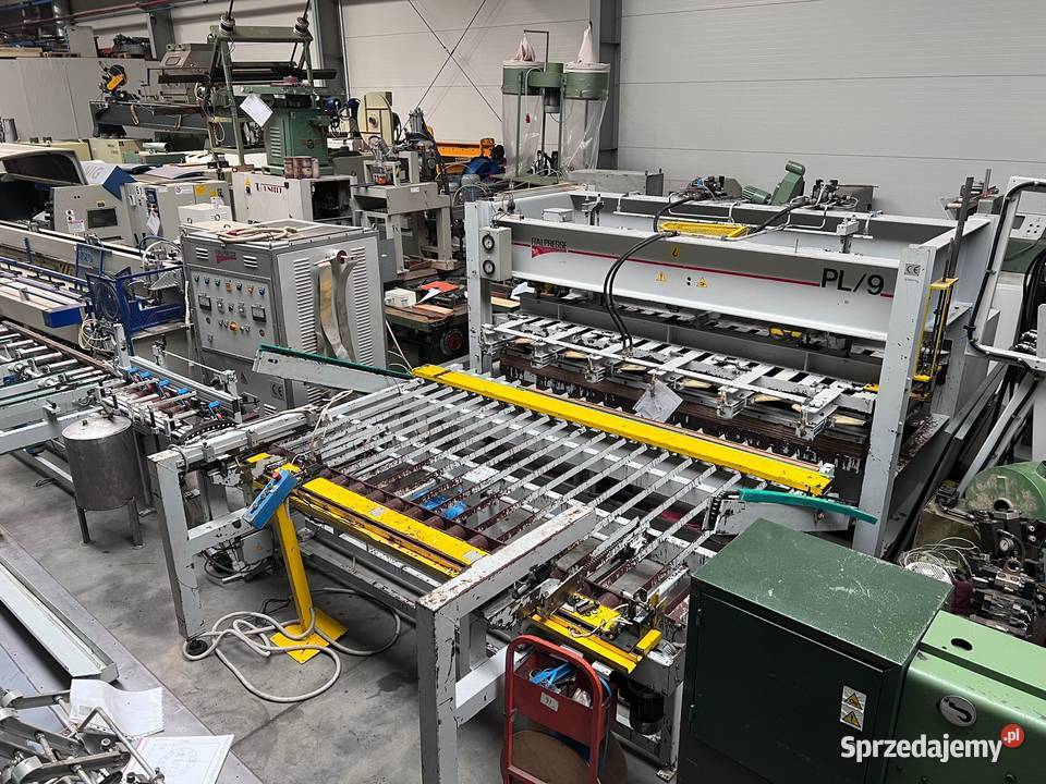 Prasa przelotowa do klejonki ITALPRESSE 9 Juszczyn