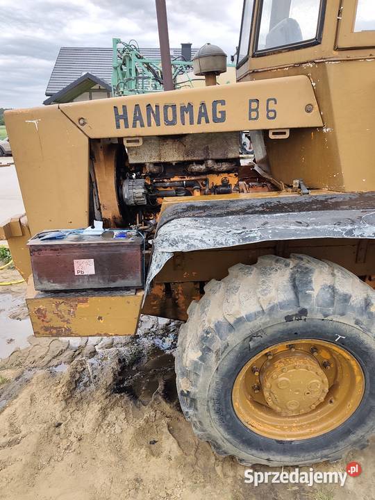 Ładowarka kołowa hanomag b6 4x4 Serokomla