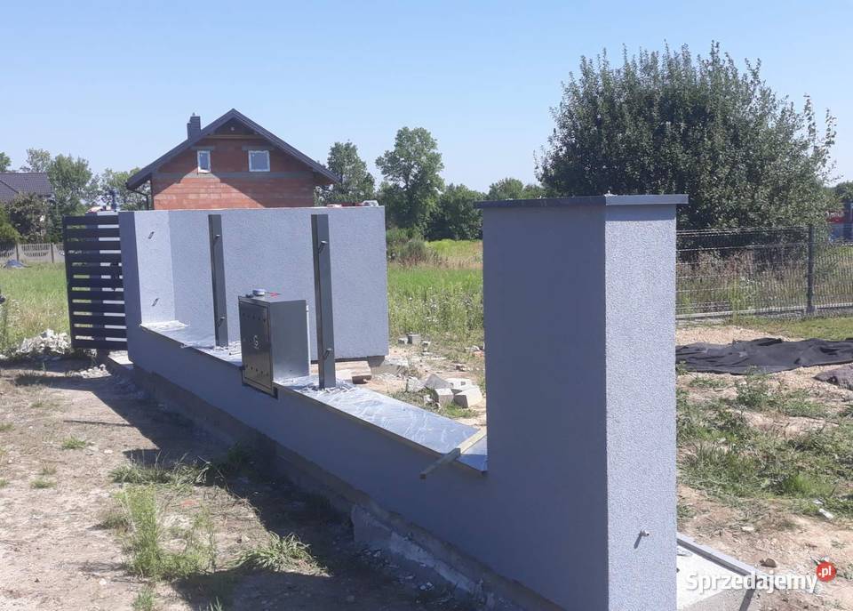 Kompleksowo ogrodzenia nowoczesne kute KOSTBET