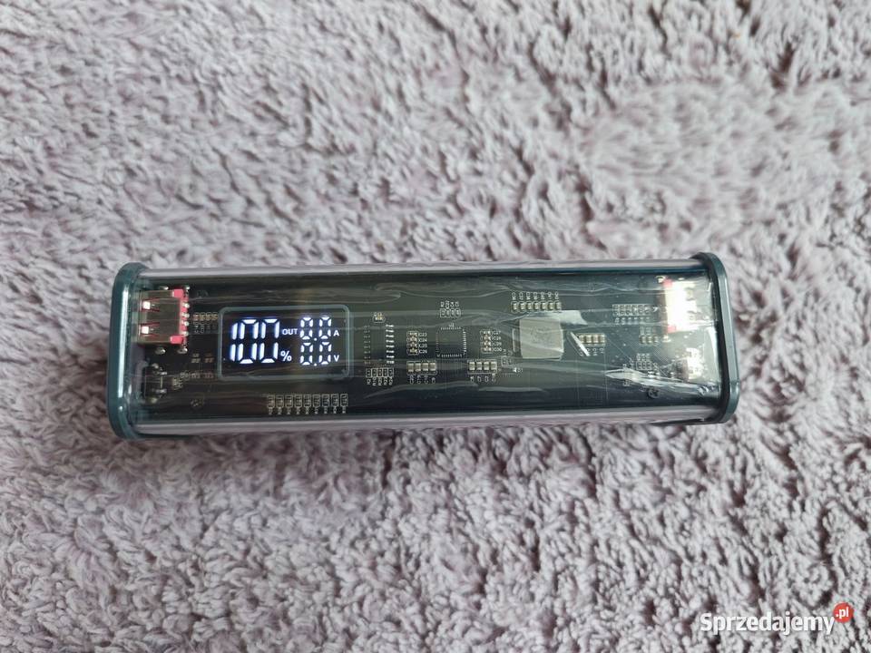 Mocny powerbank 8 x 18650 QC PD 225W 16000mAh śląskie sprzedam