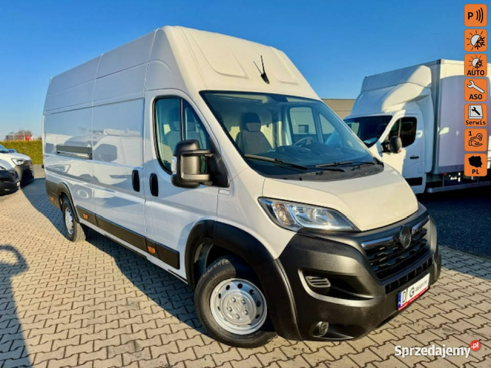 Opel Movano SALON MAXI L4H3 106 KLIMATRONIC immobilizer Leszno
