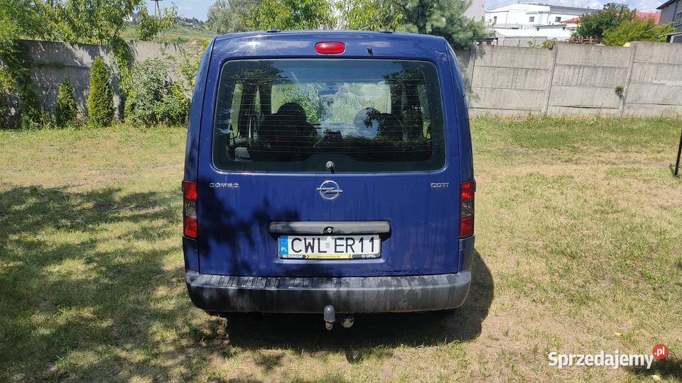 Opel Combo 5 osobowy 17 CDTI 101 z 2009r kujawsko-pomorskie Włocławek