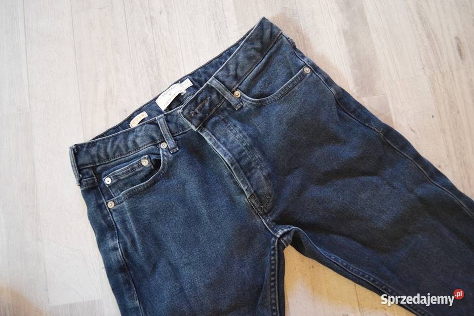 Top Man spodenki rybaczki jeansowe męskie lato S Toruń