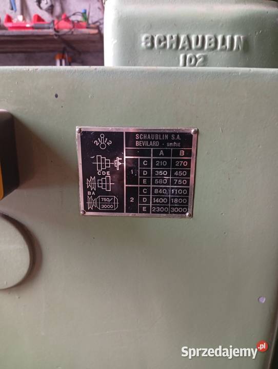 Tokarka Schaublin Błonie