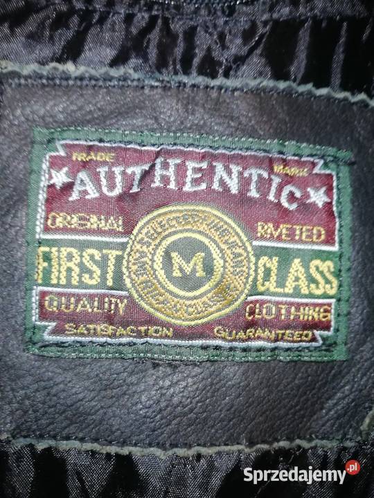 Kurtka skórzana czarna skóra naturalna Wiosenna/Jesienna  Kurtki i płaszcze