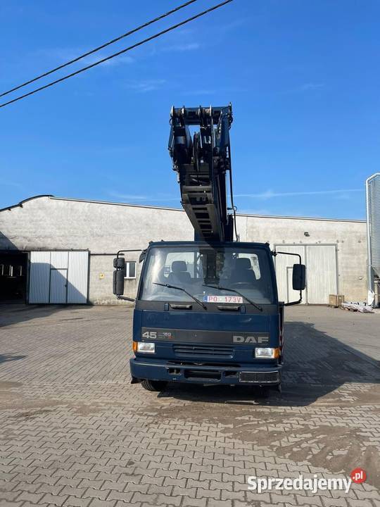 Żuraw Ciesielski dźwig dekarski Klaas K 2834 Kiełczewo