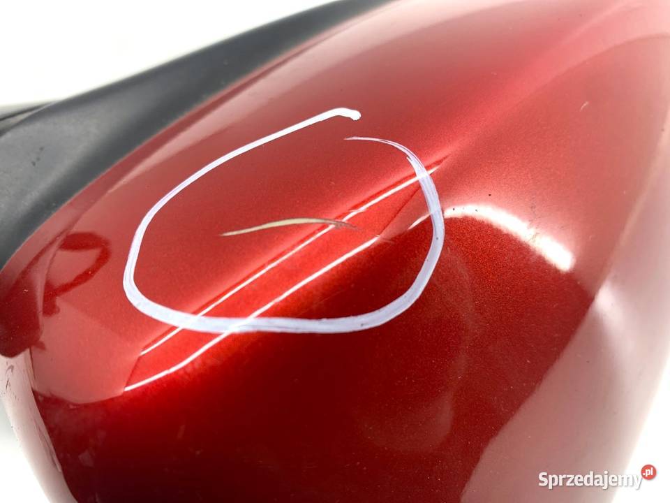 LUSTERKO PRAWY MAZDA 6 GJ SedanLimuzyna CZERWONY Lusterka zewnętrzne