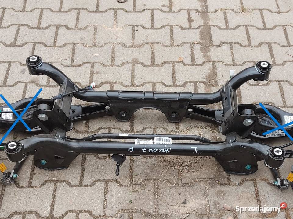 Jaecoo 7 PHEV 2025 wózek sanki kołyska belka tył