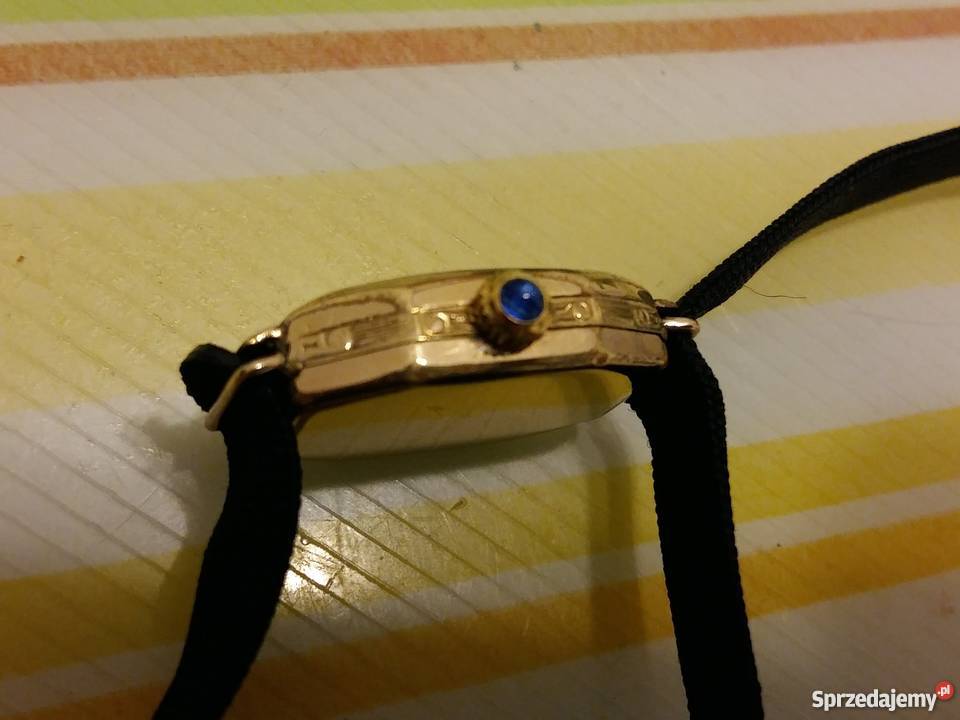 Damski zegarek pozłacany vintage 20 mikron małopolskie sprzedam