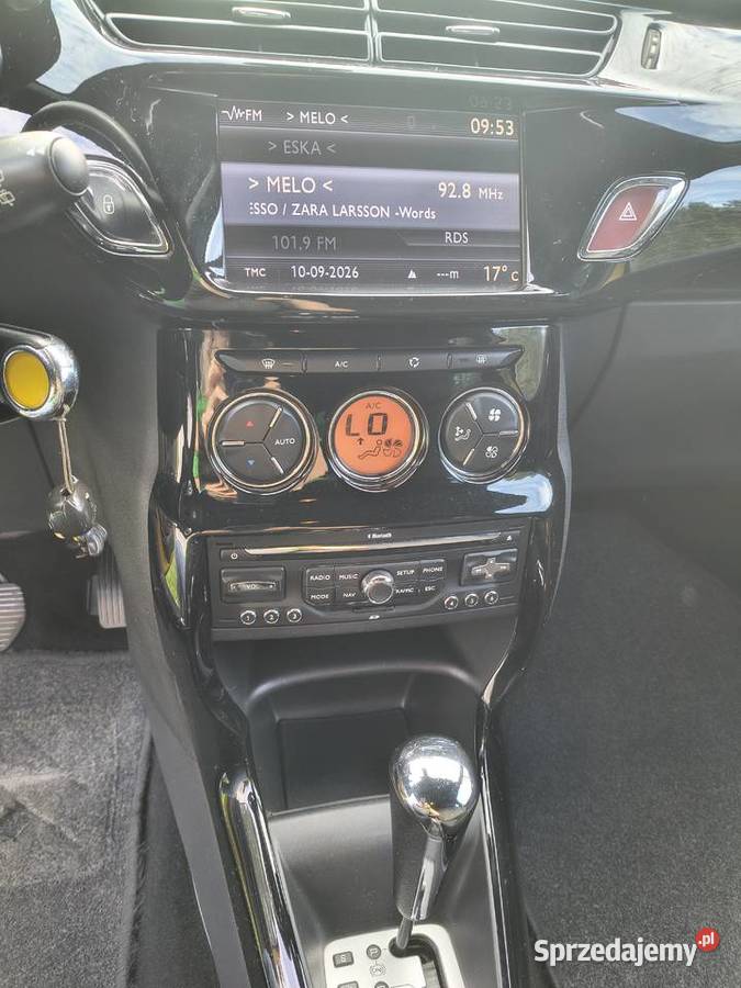 CITROEN DS 3 2011 benzyna AUTOMAT 16 VTI SoChic Odolion