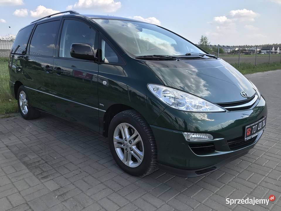 Toyota Previa 24 automat stan perfekcyjny z nieuszkodzony Lesznowola
