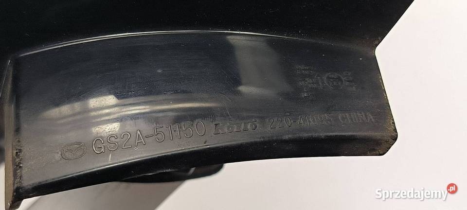 LAMPA PRAWA TYŁ MAZDA 6 II osobowe Lipno