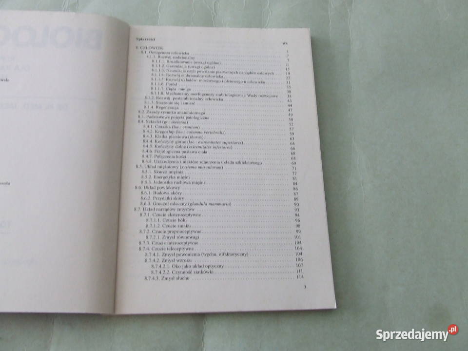 Biologia Medycyna Tom 1 5 komplet Danowski dolnośląskie Oborniki Śląskie sprzedam