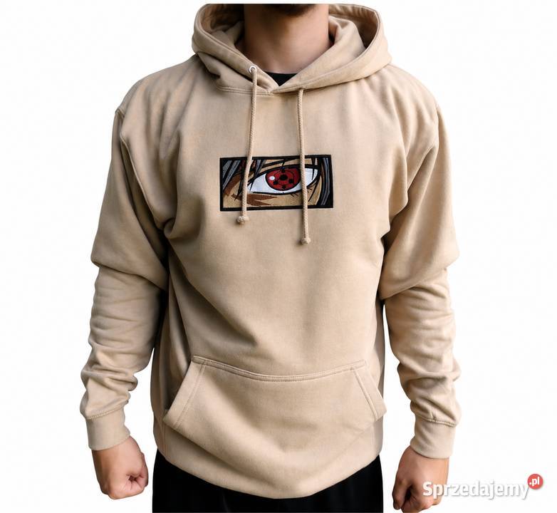 Bluza z kapturem Haft Anime STYL OKO Japonia Rozmiar L śląskie Ligota sprzedam