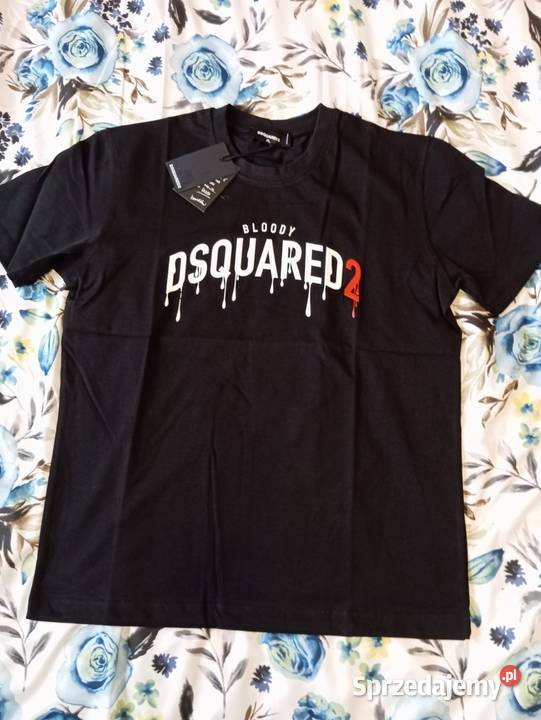 Tshirt męski bawełniany Dsquared2 nowoczesny Dsquared Białystok