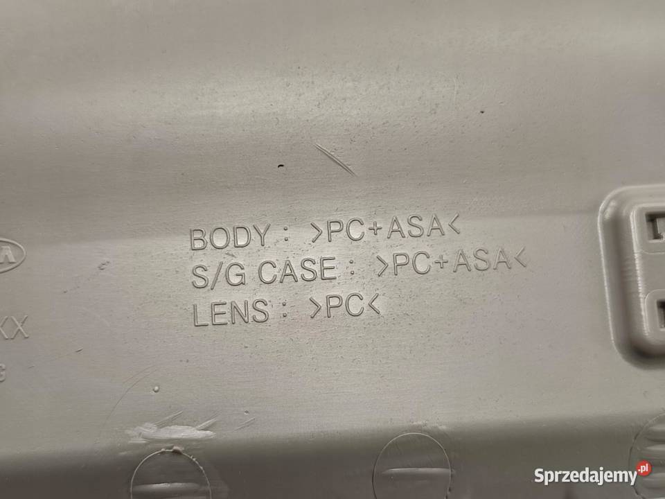 LAMPKA PODSUFITKI KIA CEED JD 20122019 osobowe