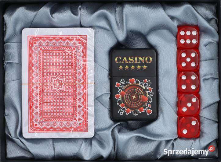 Zestaw Zapalniczka Benzynowa Karty do Gry 5 Ostrowy nad Okszą sprzedam