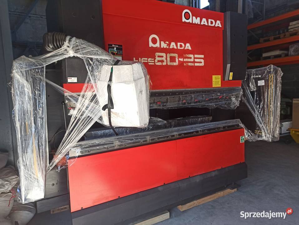 Amada 2008 prasa krawędziowa CNC 8025 8 osi stan Wrocław