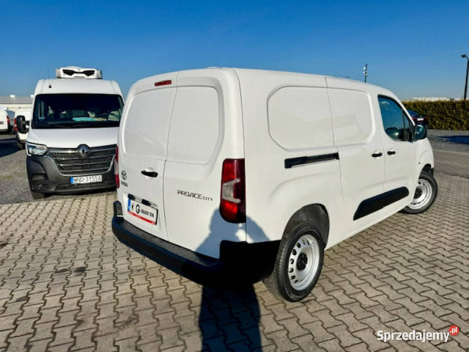 Toyota Proace City SALON 114 L2H1 DŁUGI 3 OSOBY wielofunkcyjna kierownica Toyota Leszno